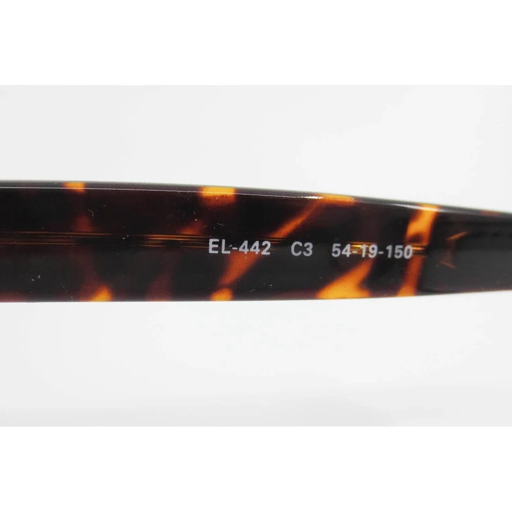 Elements Europa EL-442 C3 Tortoise Shell Rectangular Eyeglasses Frames 54-19-150